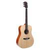 BAT1NL Bromo Tahoma Series lefthanded dreadnought guitar with solid spruce top, amara ebony fb, natural - plastic free