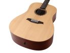 BAT1N Bromo Tahoma Series dreadnought guitar with solid spruce top, amara ebony fb, natural - plastic free