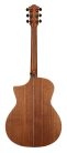 BAT4C Bromo Tahoma Series auditorium guitar with solid spruce top, cutaway, amara ebony fb, natural