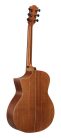 BAT4C Bromo Tahoma Series auditorium guitar with solid spruce top, cutaway, amara ebony fb, natural