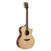 BAT4C Bromo Tahoma Series auditorium guitar with solid spruce top, cutaway, amara ebony fb, natural