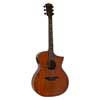 BAT4MCE Bromo Tahoma Series auditorium guitar with solid mahogany top, cutaway with EQ, amara ebony fb, natural