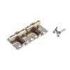 BB-WBBV Wilkinson  bridge-tailpiece '51 Puncher bass bridge, pitch 19,6mm, brass saddles, nickel with screws