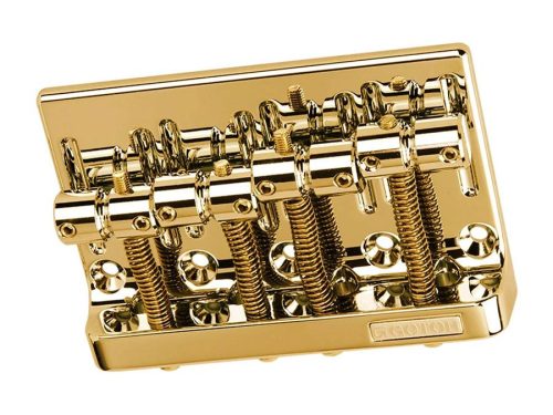 BB0356002 Allparts  Gotoh 201B4 bass bridge, gold