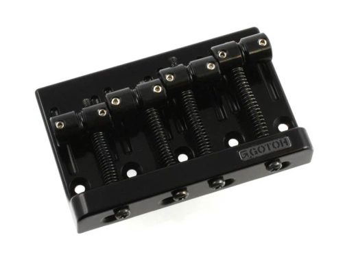 BB0356003 Allparts  Gotoh 201B4 bass bridge, black