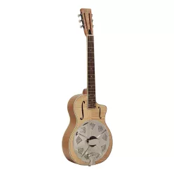   BB14C/FL Royall Single Cone 14 fret resonator BANTAM BLAZER, wooden body (flamed maple), with softcase