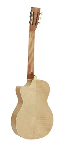 BB14C/FL Royall Single Cone 14 fret resonator BANTAM BLAZER, wooden body (flamed maple), with softcase