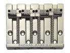 BB3342001 Allparts  Leo Quan® Badass II 4-string bass bridge, grooved saddles, nickel