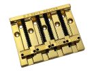 BB3342002 Allparts  Leo Quan® Badass II 4-string bass bridge, grooved saddles, gold