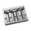 BB3342010 Allparts  Leo Quan® Badass II 4-string bass bridge, grooved saddles, chrome