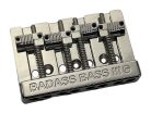 BB3343001 Allparts  Leo Quan® Badass III 4-string bass bridge, grooved saddles, nickel