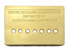 BB3343002 Allparts  Leo Quan® Badass III 4-string bass bridge, grooved saddles, gold