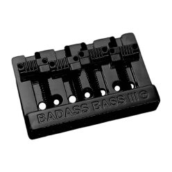   BB3343003 Allparts  Leo Quan® Badass III 4-string bass bridge, grooved saddles, black