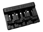 BB3343003 Allparts  Leo Quan® Badass III 4-string bass bridge, grooved saddles, black