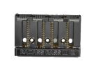 BB3343010 Allparts  Leo Quan® Badass III 4-string bass bridge, grooved saddles, chrome