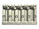 BB3345001 Allparts  Leo Quan® Badass V 5-string bass bridge, grooved saddles, nickel