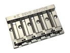 BB3345001 Allparts  Leo Quan® Badass V 5-string bass bridge, grooved saddles, nickel