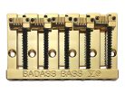 BB3345002 Allparts  Leo Quan® Badass V 5-string bass bridge, grooved saddles, gold