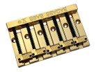 BB3345002 Allparts  Leo Quan® Badass V 5-string bass bridge, grooved saddles, gold