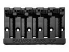 BB3345003 Allparts  Leo Quan® Badass V 5-string bass bridge, grooved saddles, black