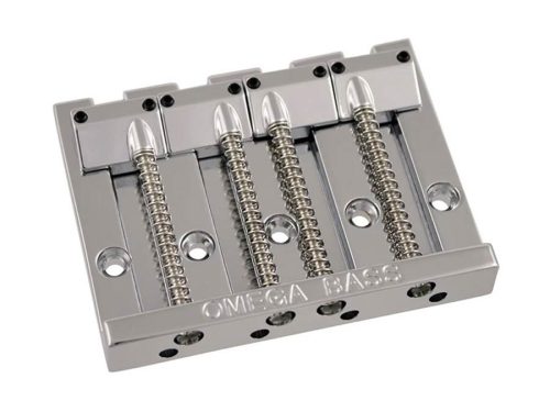 BB3350001 Allparts  4-string Omega bass bridge, nickel