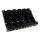 BB3361003 Allparts  5-string grooved Omega bass bridge, black