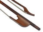 BBA-50 ELS  baroque viola bow, snakewood, snakewood frog and button