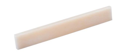 BBS-8U Boston  bridge saddle, unbleached bone, 80x11x3,2mm, folk