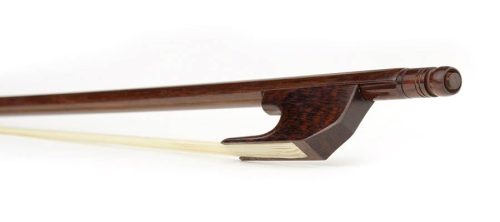 BBV-25 ELS  baroque violin bow, brasilwood, ebony frog and ebony button