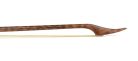 BBV-50 ELS  baroque violin bow, snakewood, snakewood frog and button