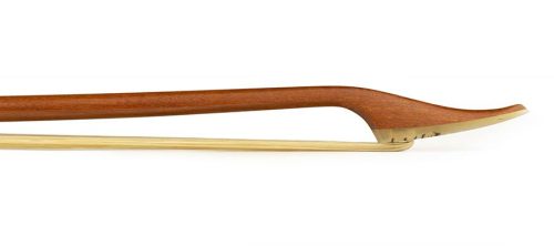 BBV-75 ELS  baroque violin bow, pernambouco, horn frog and head plate