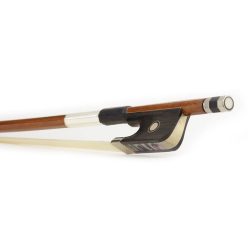   BC-25/12 ELS  cello bow, 1/2, brazilwood, octagonal stick, ebony frog, parisian eye, fully nickel mounted