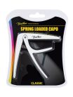 BC-86-MC/10 Boston  10-pack of spring loaded capos for classic guitar, mixed colors