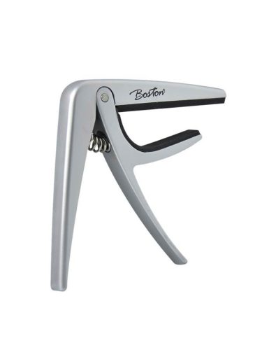 BC-86-TI Boston  spring loaded capo for classic guitar, titanium