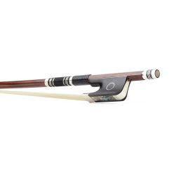   BC-90-R ELS  cello bow, 4/4, HQ pernambuco, round stick, full silver mounted