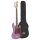 BD2/MPP SX Standard Series P-style electric bass guitar, midnight purple, with gig bag