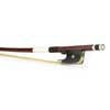 BDF-25/34 ELS  french d. bass bow, 3/4, brazilwood, octagonal stick, ebony frog, parisian eye, fully nickel mounte