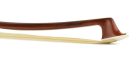 BDG-10/34 ELS  german d. bass bow, 3/4, brazilwood, octagonal stick, ebony frog, single eye, whalebone imitation