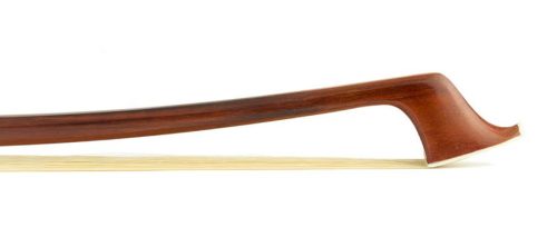 BDG-10/34 ELS  german d. bass bow, 3/4, brazilwood, octagonal stick, ebony frog, single eye, whalebone imitation