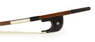 BDG-25/34 ELS  german d. bass bow, 3/4, brazilwood, octagonal stick, ebony frog, parisian eye, fully nickel mounte