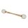 BDM-21 Hayman  bass drum mallet, 394 mm. maple handle, 65 + 65 mm. wool felt head, double end