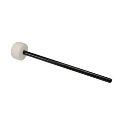   BDM-4 Hayman  bass drum mallet, 359 mm. rattan handle, black, 64 mm. felt head