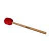 BDM-6 Hayman  bass drum mallet, 400 mm. maple handle, 70 mm. felt core fur head, red