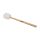 BDM-7 Hayman  bass drum mallet, 400 mm. maple handle, 70 mm. felt core fur head