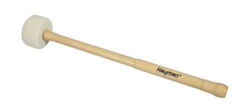 BDM-9 Hayman  bass drum mallet, 375 mm. maple handle, 57 mm. hard felt head