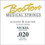 BEN-020 Boston  020 string, nickel roundwound