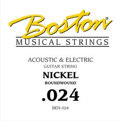 BEN-024 Boston  024 string, nickel roundwound