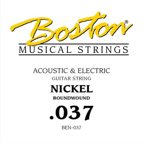 BEN-037 Boston  037 string, nickel roundwound