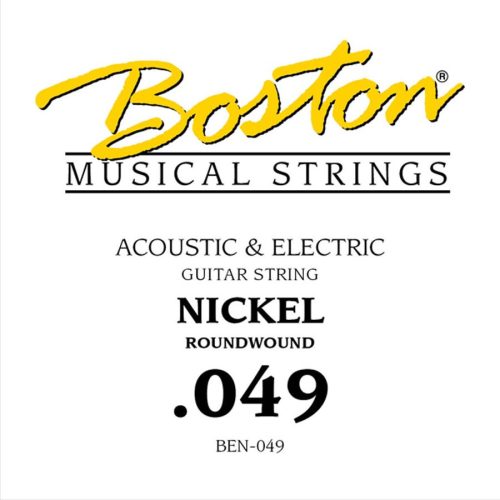 BEN-049 Boston  049 string, nickel roundwound