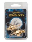 BEP-10-GD Boston Lock & Rock strap locks, 6-pack in box, gold